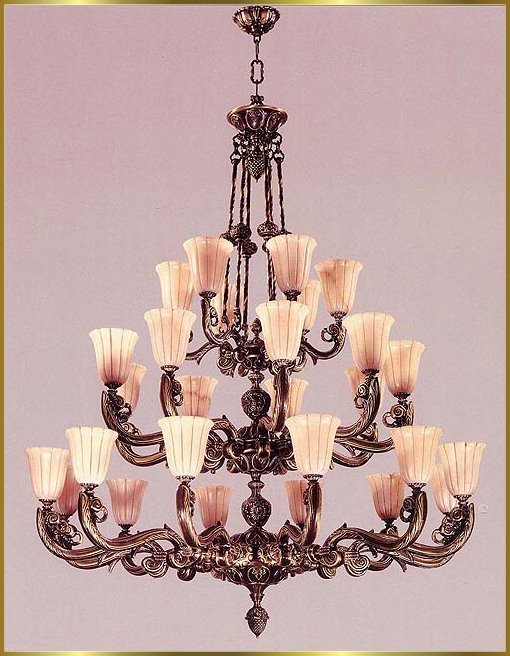 Alabaster Chandeliers Model: RL 379-120